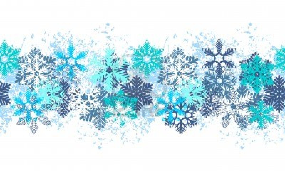 Snowflake Clipart Border Images   Pictures   Becuo