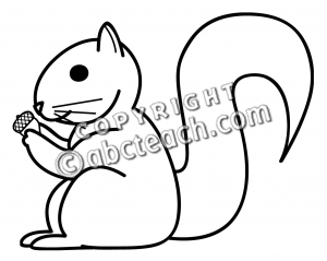 Squirrel Clip Art Squirrel Line Pw Png
