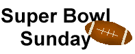 Super Bowl Sunday Clip Art And Free Sports Clip Art Of Football Titles
