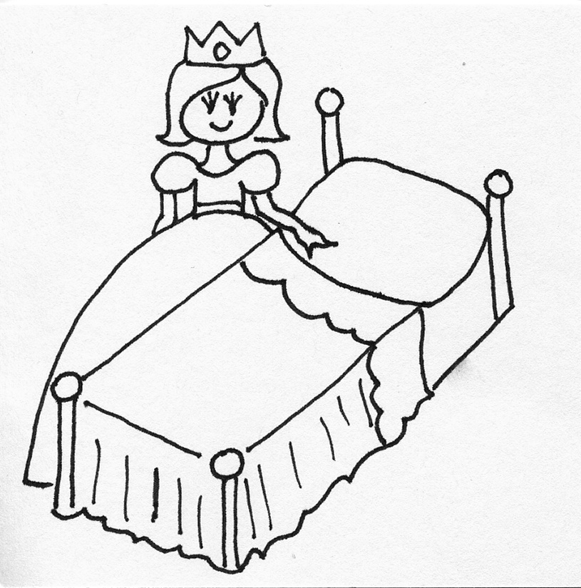 Here Is A Princess For The Task Of Making Your Bed