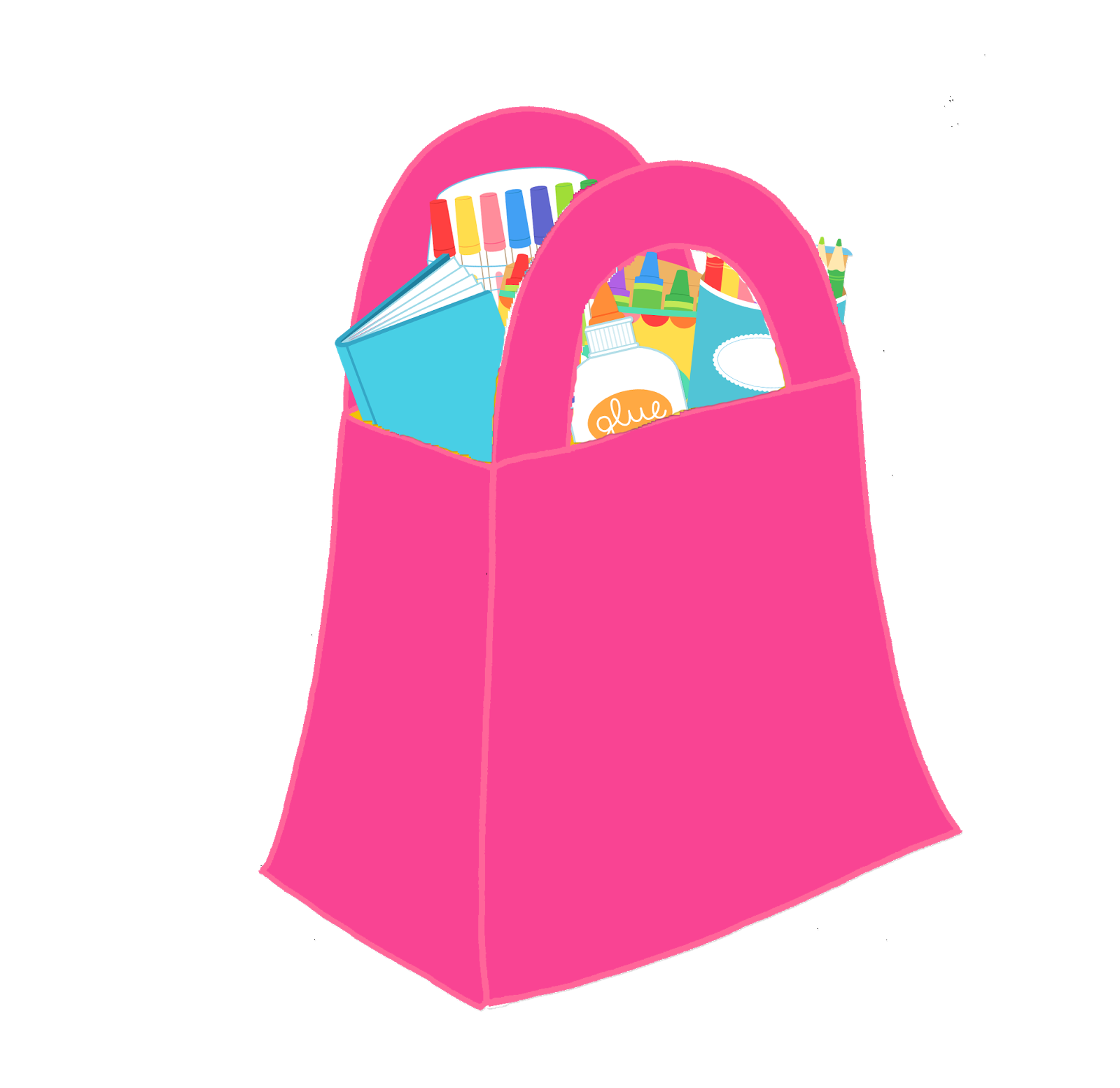 Shopping Bag Clipart Just Click On My Resource Bag