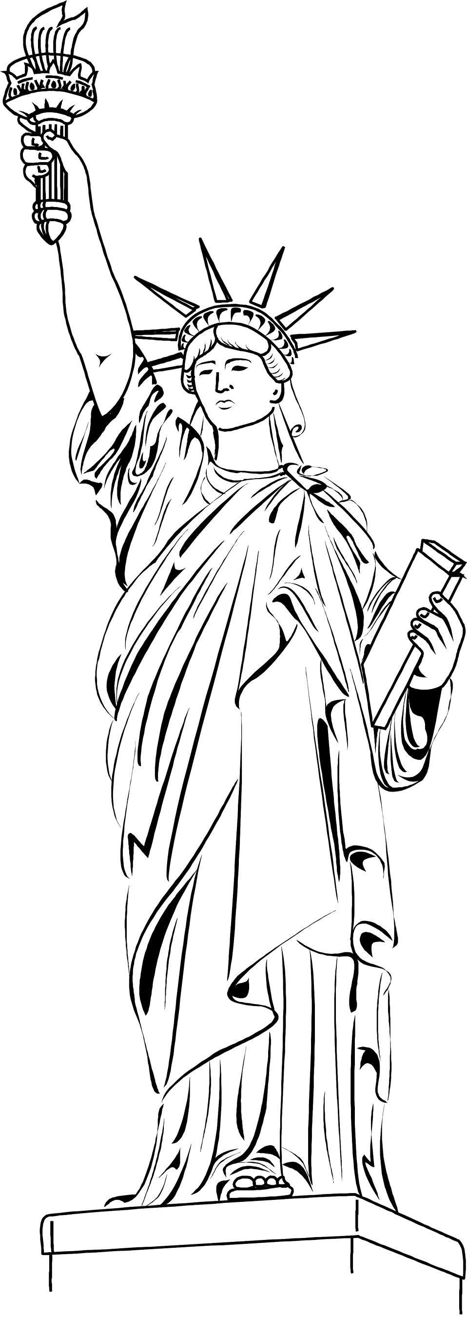 Statue Of Liberty Clipart Illustrations And Statue Of Liberty Cartoons
