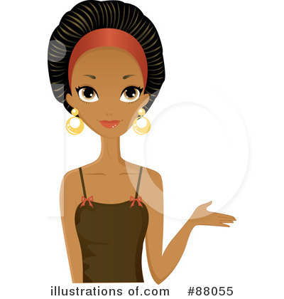 Royalty Free  Rf  Black Woman Clipart Illustration By Melisende Vector