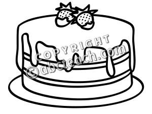Cake 20clipart Black And White Cake Clip Art Y8pecsub Png