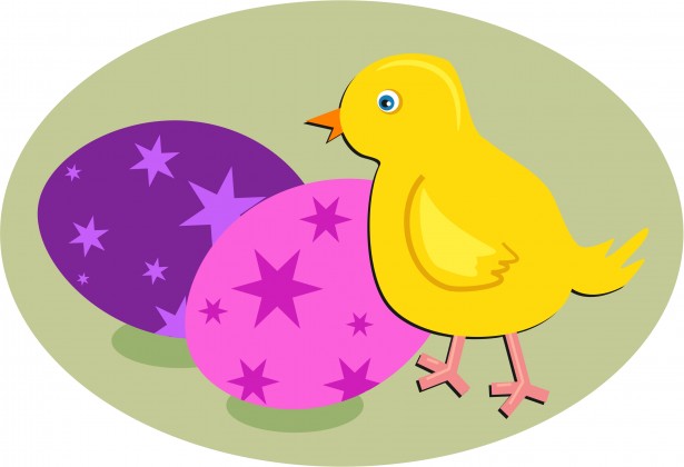 Easter Chick Clipart By Dawn Hudson