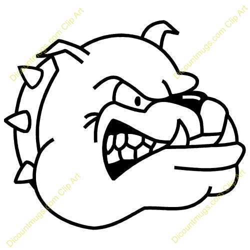 Mean Dog Face Clipart   Clipart Panda   Free Clipart Images