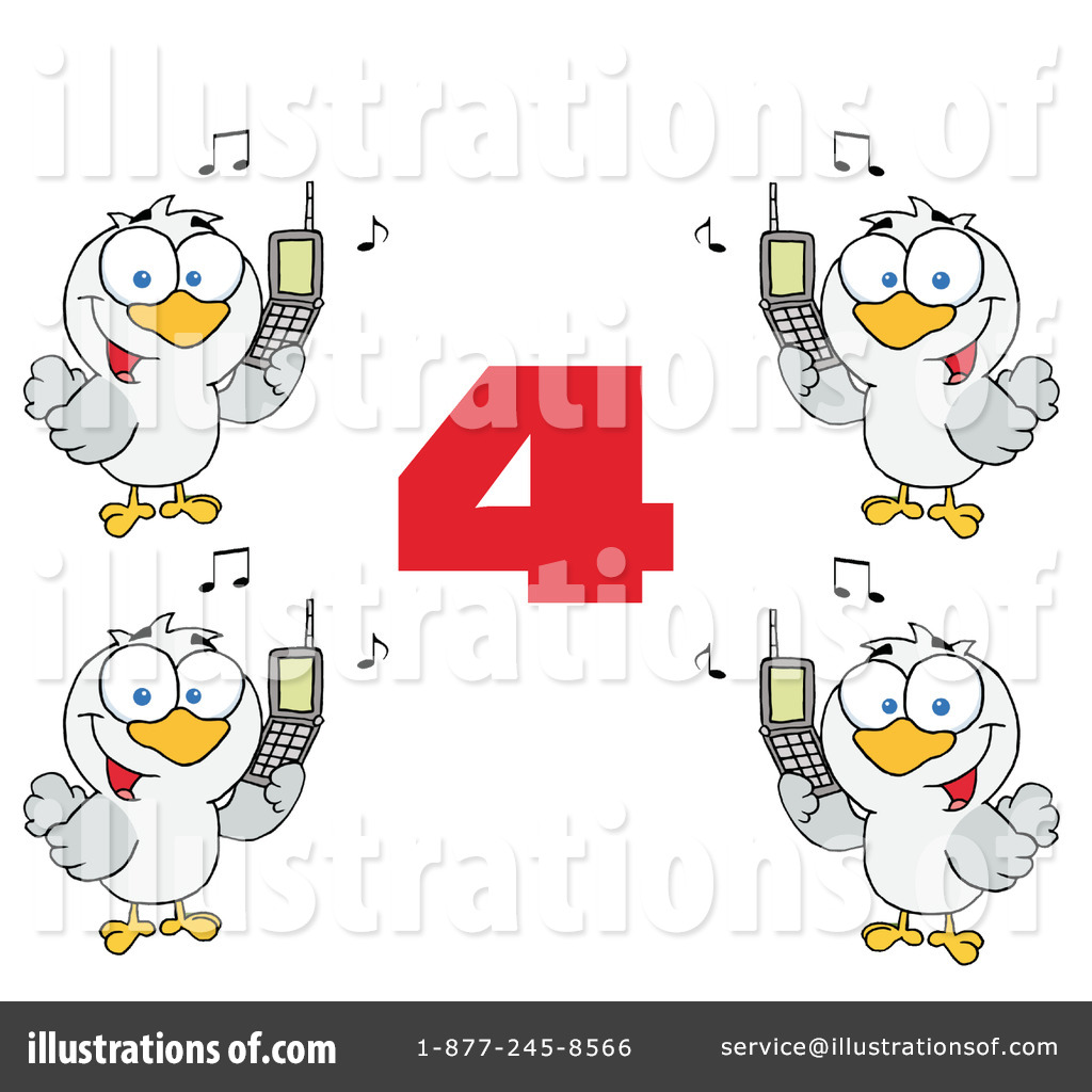 Royalty Free  Rf  Twelve Days Of Christmas Clipart Illustration By Hit
