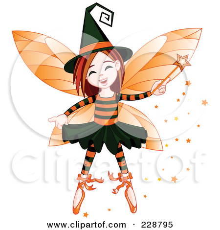 Royalty Free  Rf  Halloween Fairy Clipart Illustrations Vector