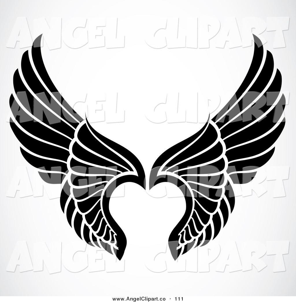 Angle Wings Clipart   New Calendar Template Site