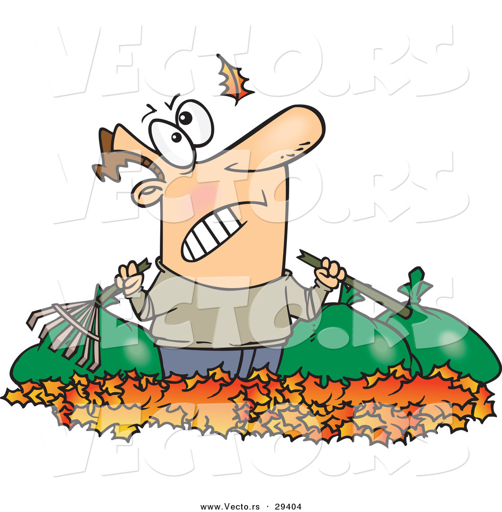 Rake And Leaves Clip Art   Clipart Panda   Free Clipart Images