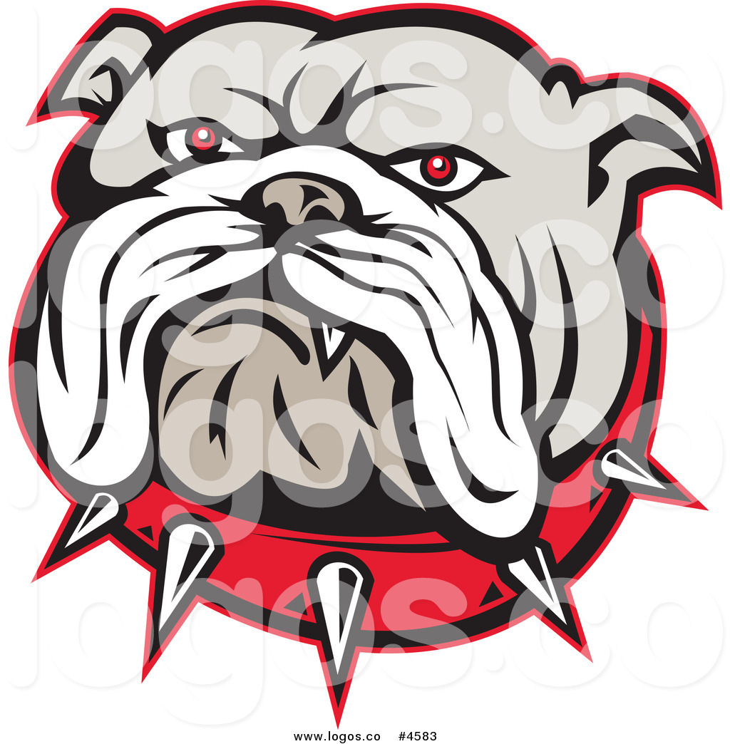 Bulldogs Logo Cut Image   Vector Clip Art Online Royalty Free   M5x
