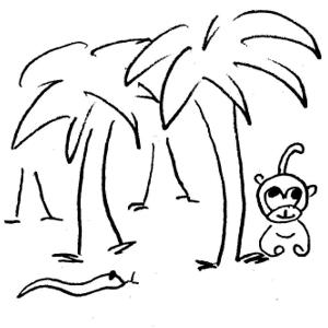 Jungle Clipart Black And White Images   Pictures   Becuo