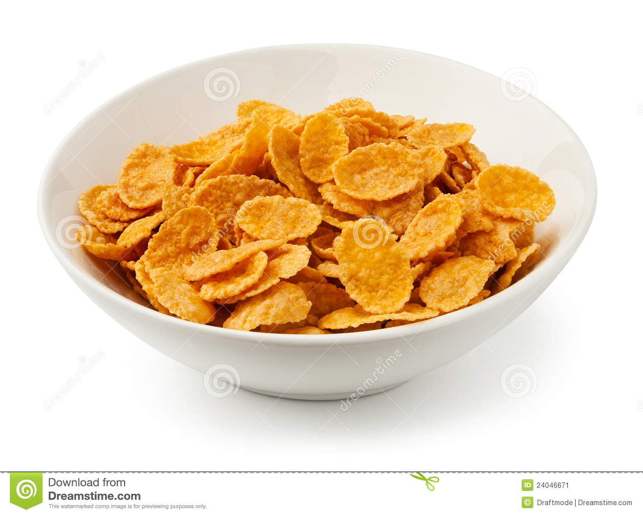More Similar Stock Images Of   Corn Flakes In A Bowl