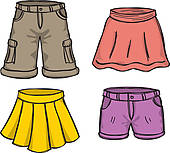 There Is 34 Cargo Shorts Frees All Used For Free Clipart