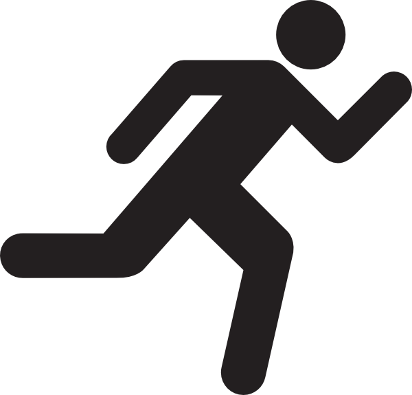 Fitness Walking Clipart