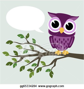 Vector Illustration   Cute Baby Owl  Eps Clipart Gg65334284   Gograph