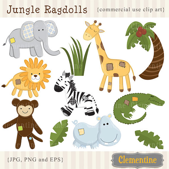 Jungle Clip Art Images Safari Clipart Elephant Clip Art Royalty