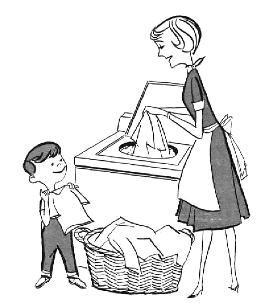 Kid Dusting Clipart With Four Kids Under The Age