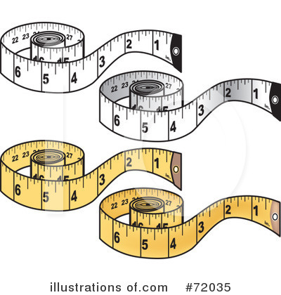 Measuring Tape Clipart  72035 By Inkgraphics   Royalty Free  Rf  Stock