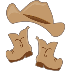 Pictures Western Boots Clipart Baby Cowboy Hat Clipart Blue Cowboy Hat