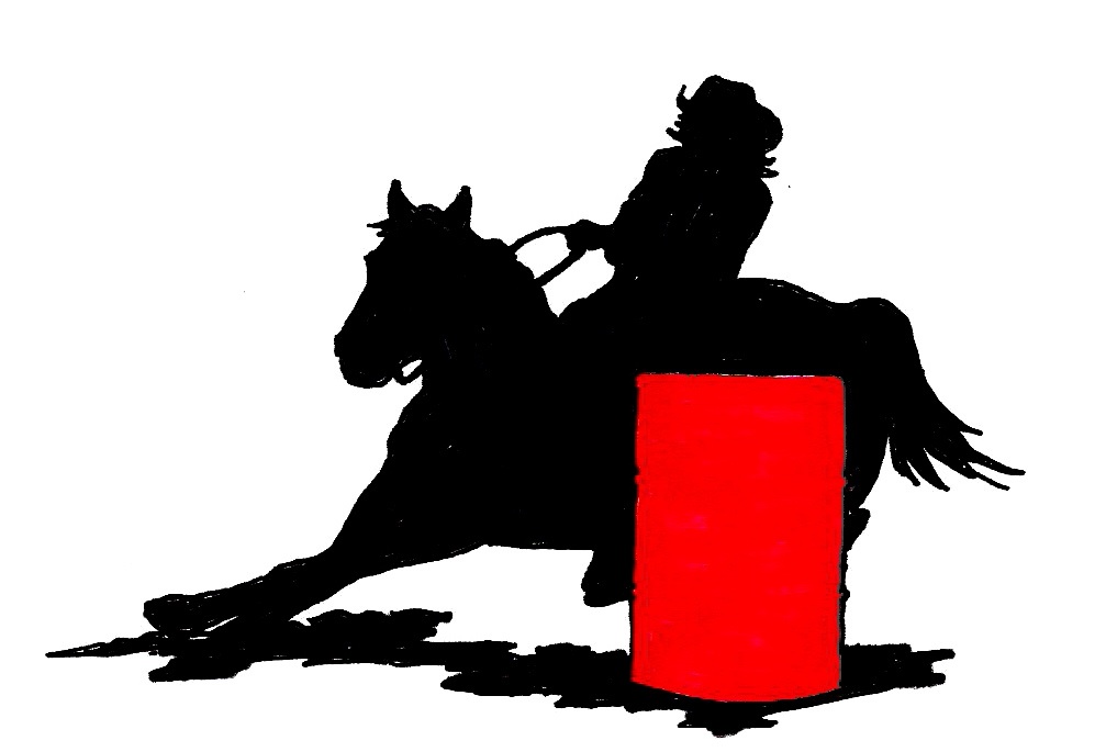 Go Back Gallery For Barrel Racing Silhouette Barrel Racing Bull Riding