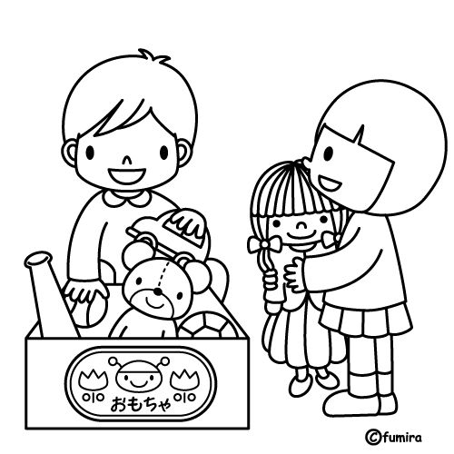 Picking Up Toys Free Coloring Pages   Coloring Pages