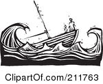Royalty Free  Rf  Sinking Ship Clipart Illustrations Vector Graphics