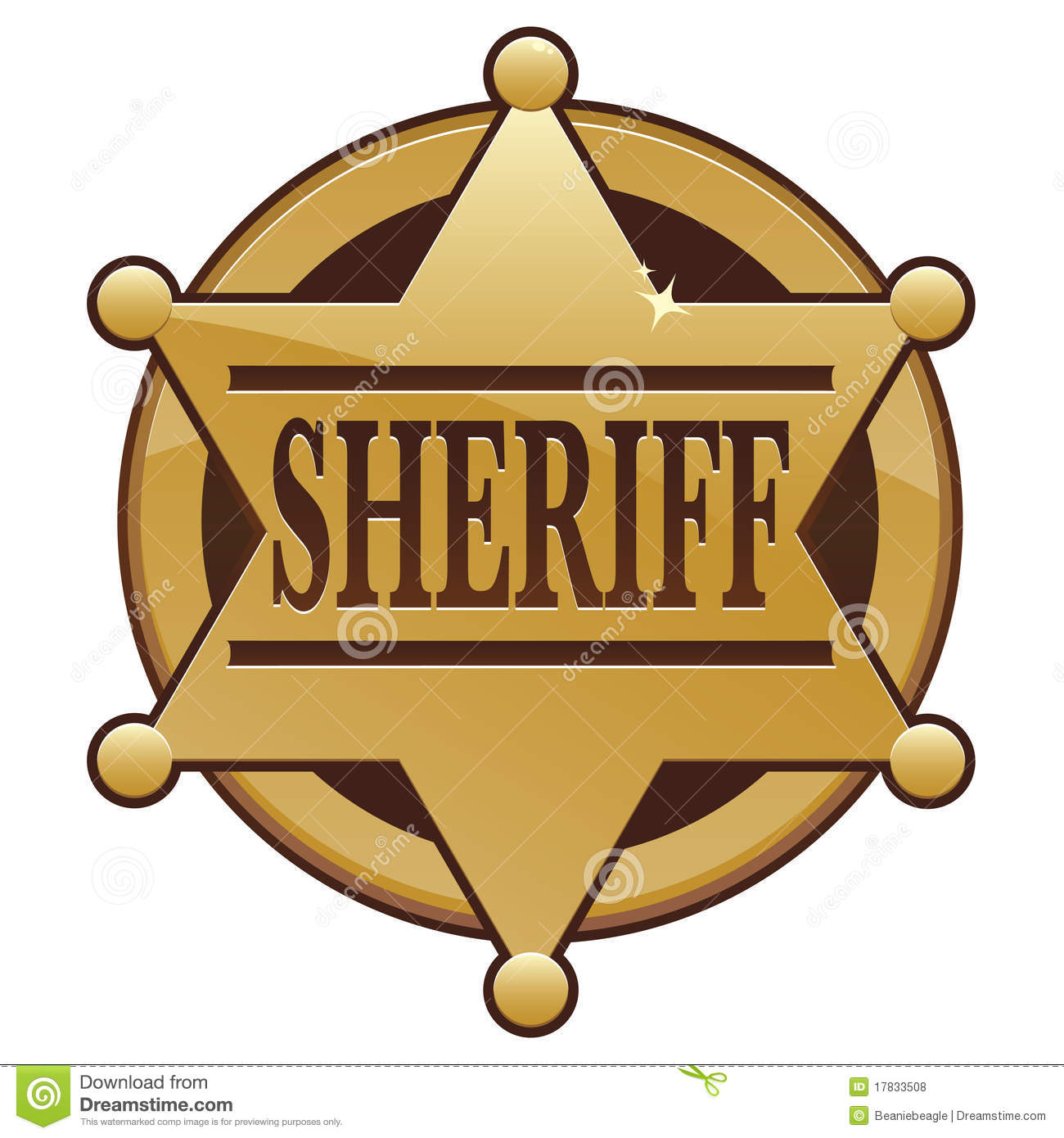 More Similar Stock Images Of   Sheriff Badge Icon