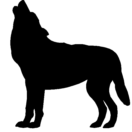 Wolf Silhouette   Clipart Best