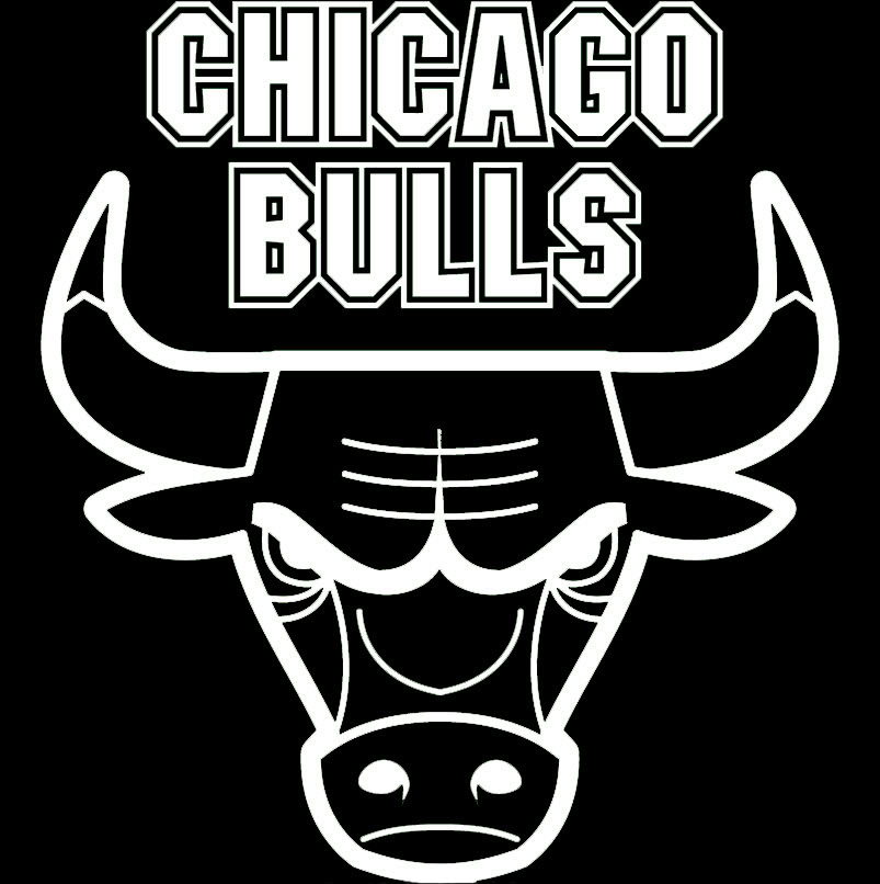 Chicago Bulls Logo Black And White Chicago Bulls Chi Town 10 20