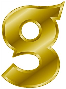 Free Gold Letter G  Clipart   Free Clipart Graphics Images And Photos