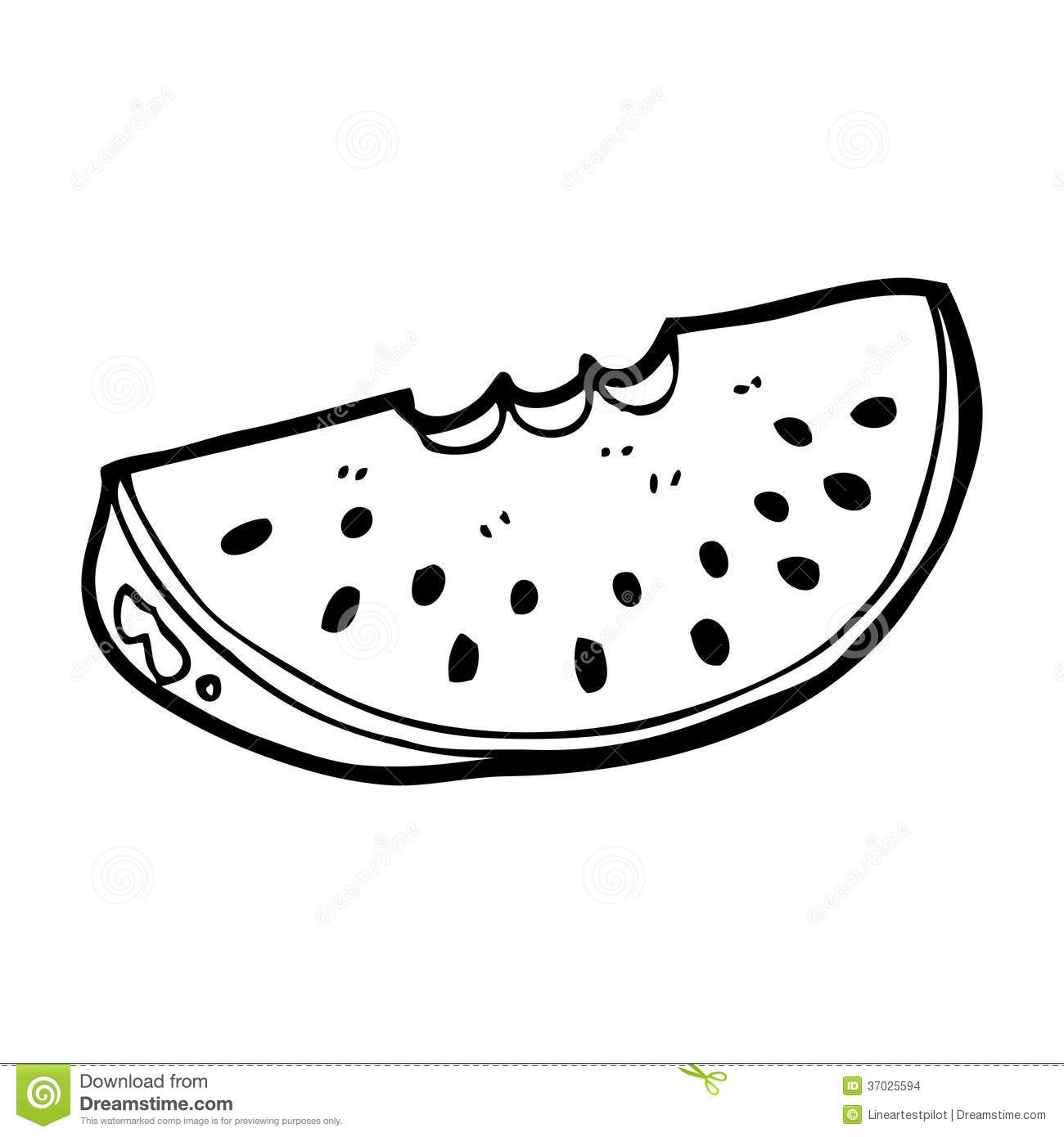 Watermelon Slice Black And White Images   Pictures   Becuo