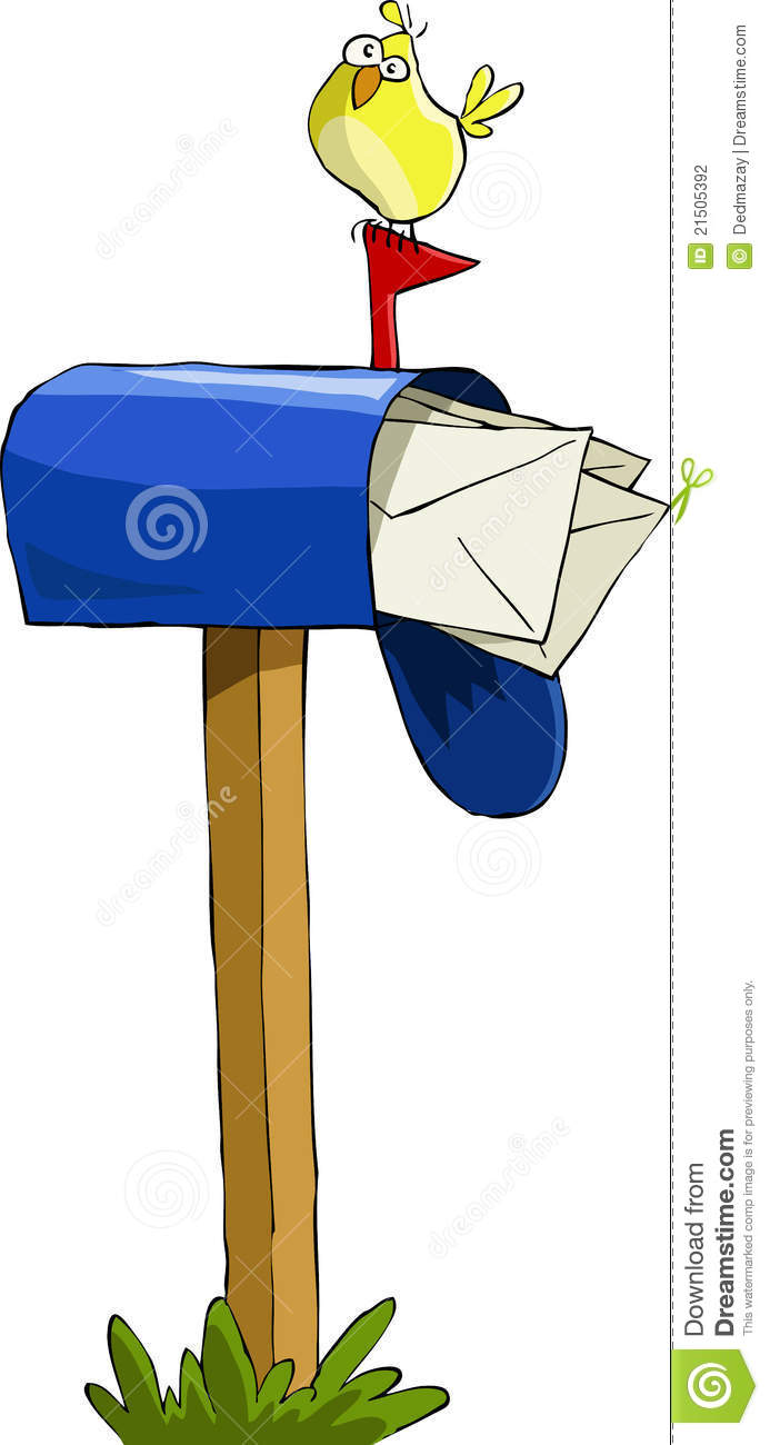 Cute Mailbox Clipart Mailbox On A White Background