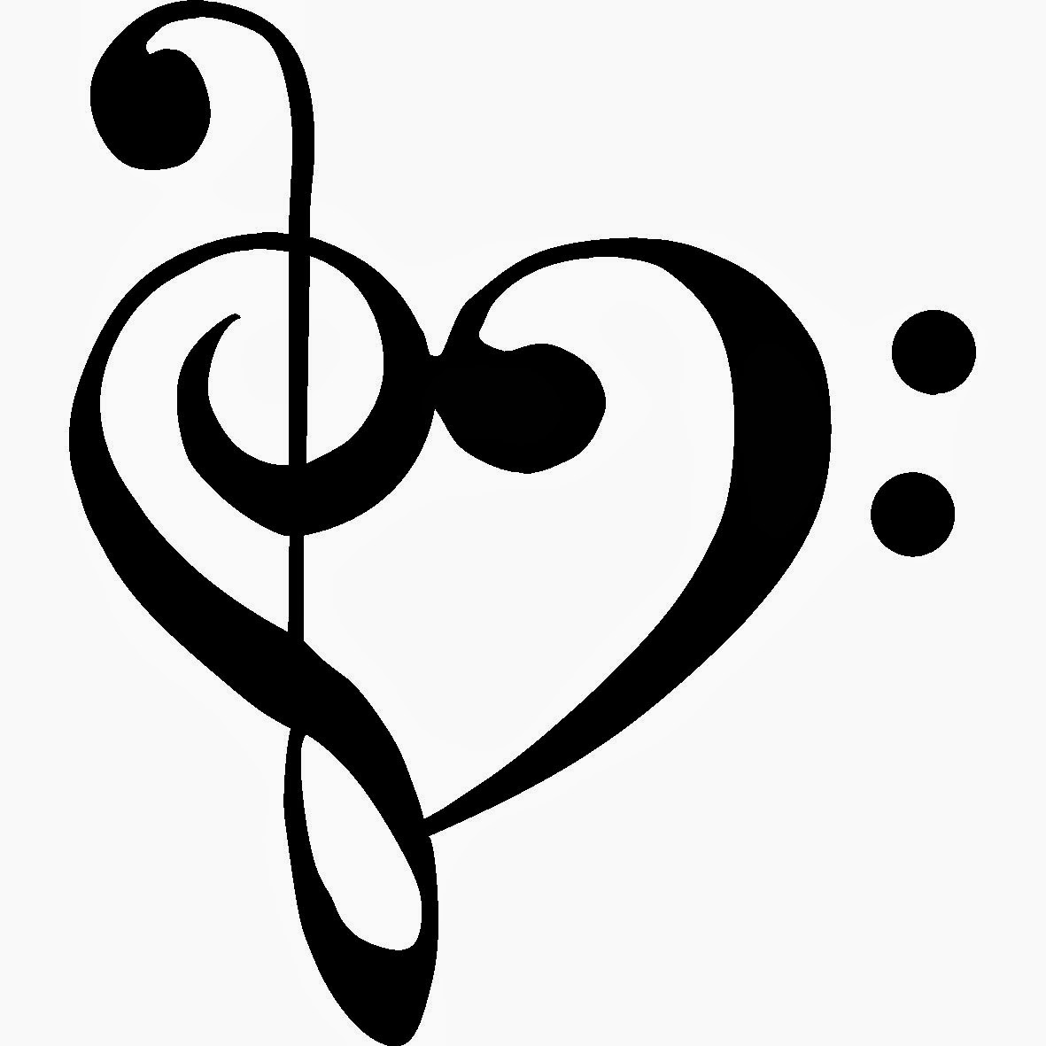 Music Notes Heart Wallpaper   Clipart Panda   Free Clipart Images