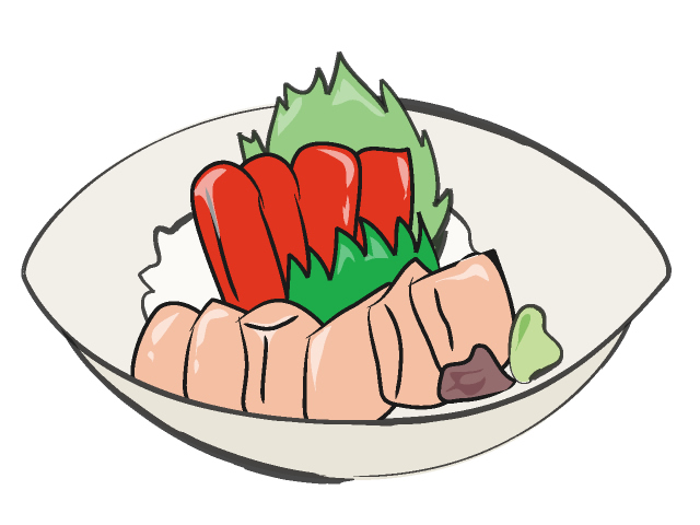 Of Raw Fish   Royalty Free Illustrations   Food Graphics   Downloads