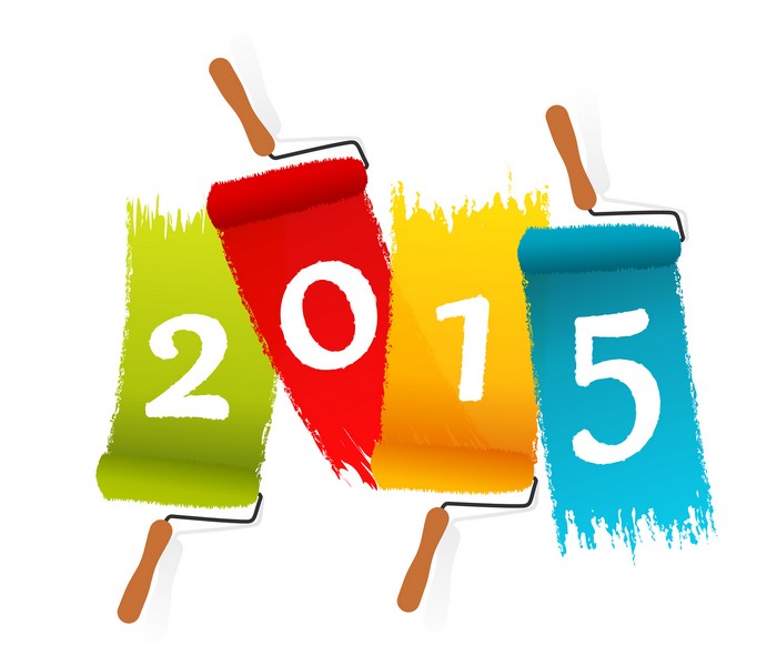 Bonne Annee 2015 Voeux Bonheur Sant  F Te An Gif