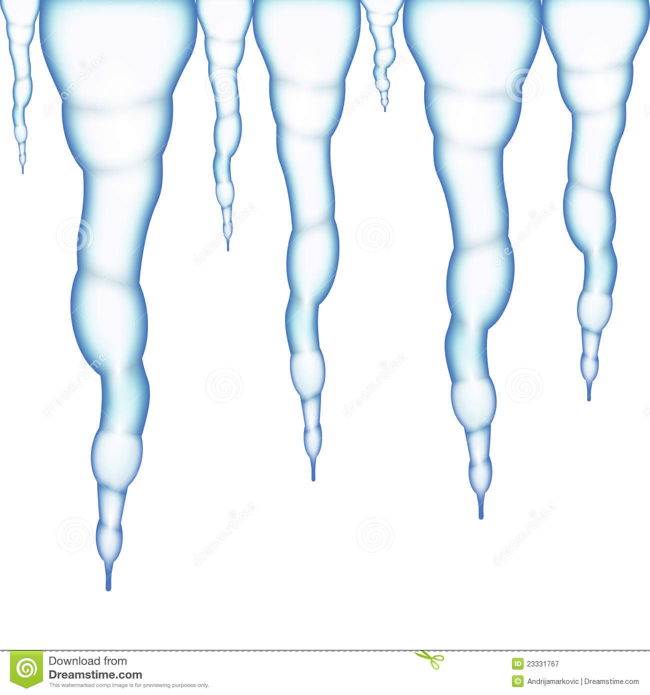 Icicles Royalty Free Stock Photography   Image  23331767