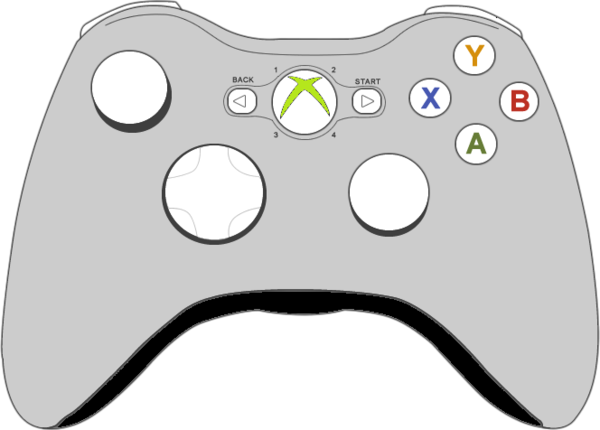 Xbox Controller   Free Images At Clker Com   Vector Clip Art Online