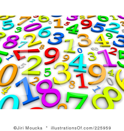 Numbers Clip Art Royalty Free Numbers Clipart Illustration 225959 Jpg