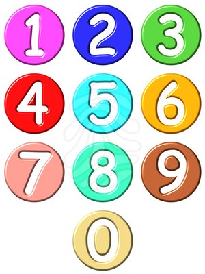 Numbers Clipart For Kids   Clipart Panda   Free Clipart Images