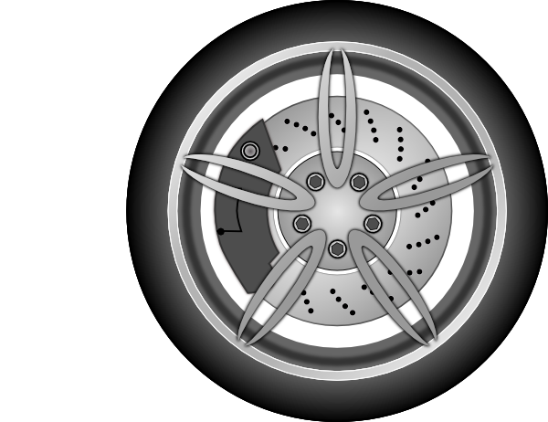 Wheel 1 Clip Art At Clker Com   Vector Clip Art Online Royalty Free
