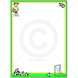 Com Clip Art For  Borders Soccer Sports Image Id 114098