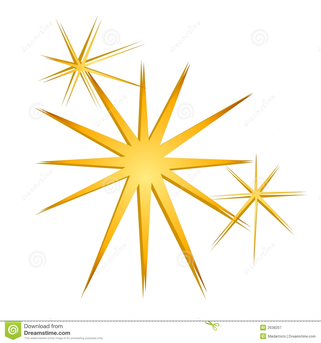 Glitter Sparkles Stars Gold Royalty Free Stock Photography   Image