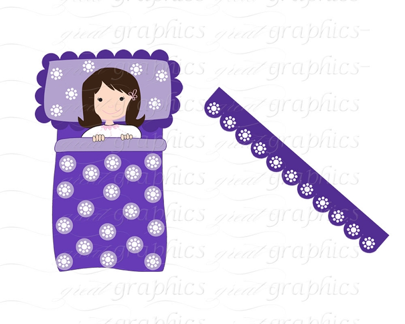 Slumber Party Clip Art Pajama Party Digital Clip Art Printable