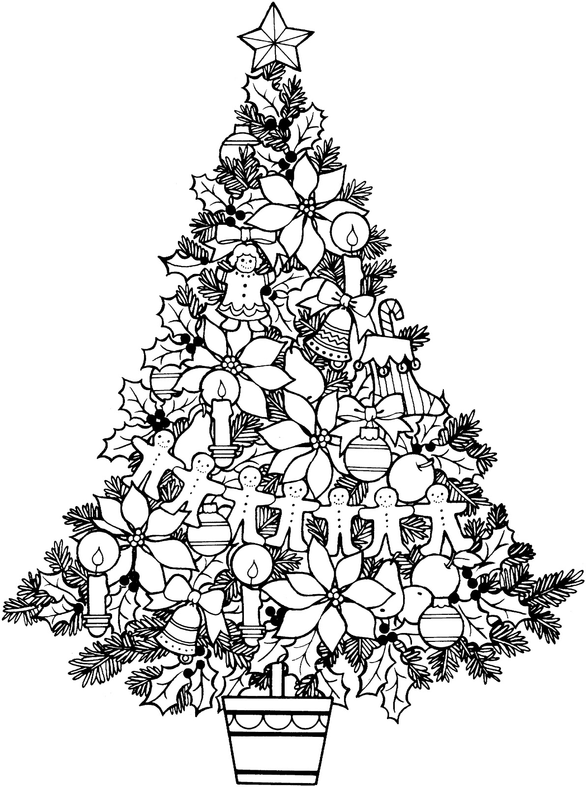 Christmas Black And White   Free Cliparts That You Can Download To