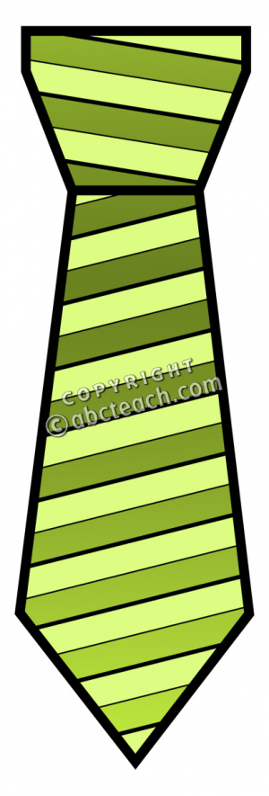 Clip Art  Tie With Stripes Color 2   Preview 1