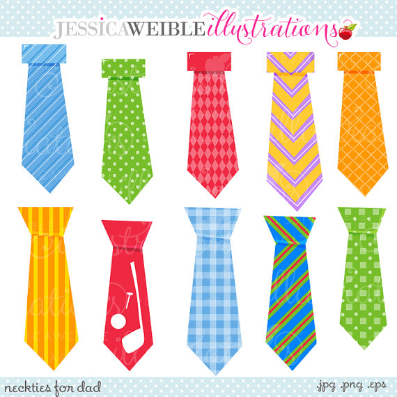 Clipart   Commercial Use Ok   Tie Clipart Tie Graphics Fathers Day