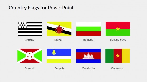 Country Flags Clipart For Powerpoint  C To D  Country Flags Clipart