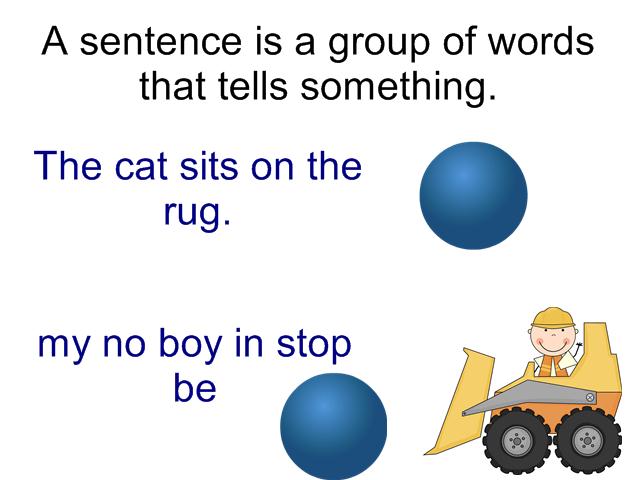 Sentences Clipart Day 2  What Does A Sentence