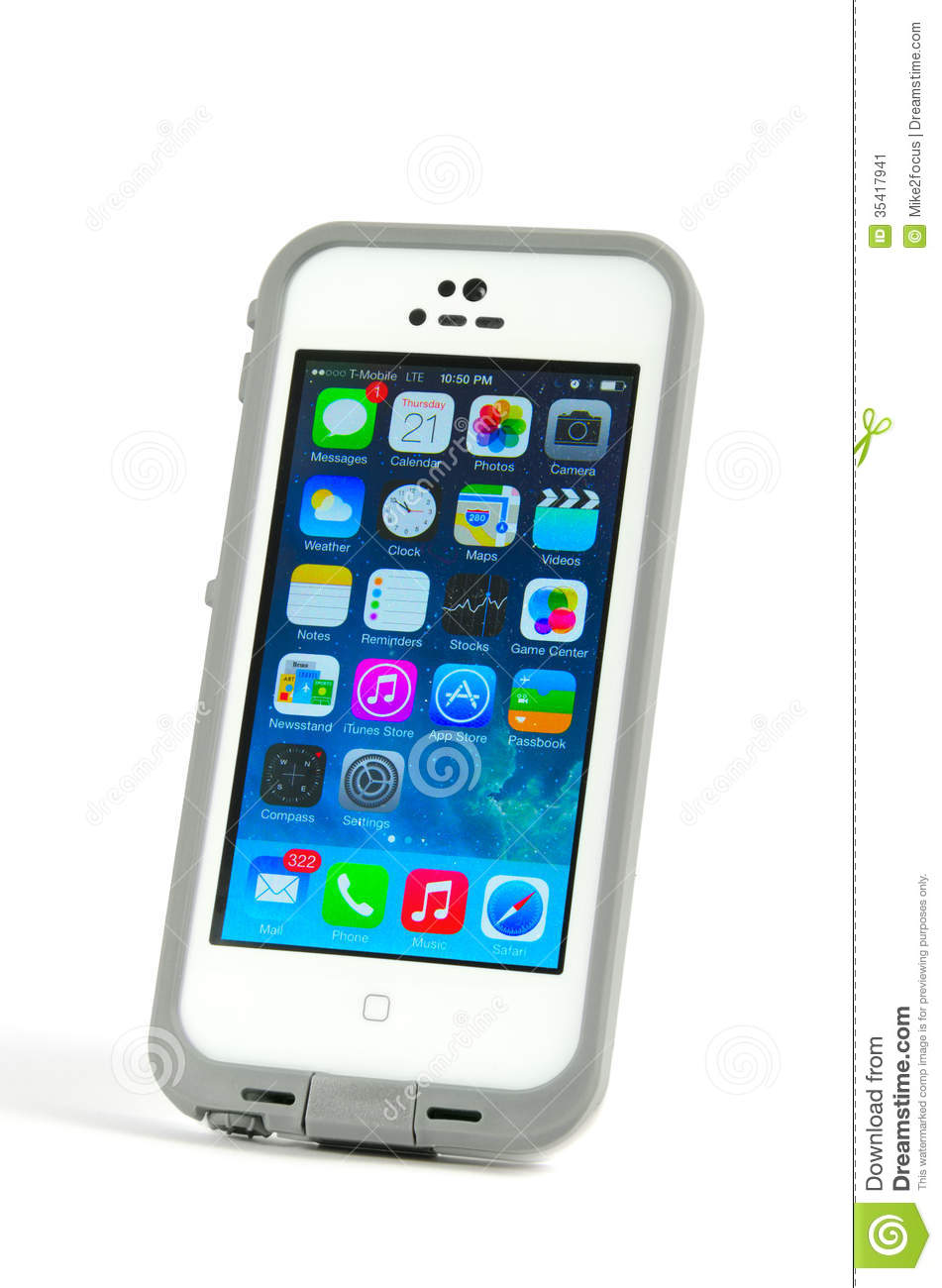 Iphone Clipart Apple Iphone 5s Cell Phone In